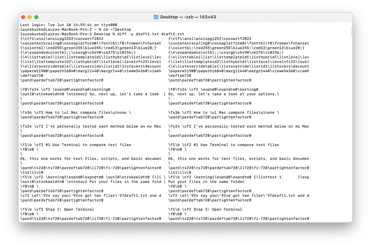 Πώς να συγκρίνετε δύο αρχεία σε Mac: Ένας πλήρης οδηγός