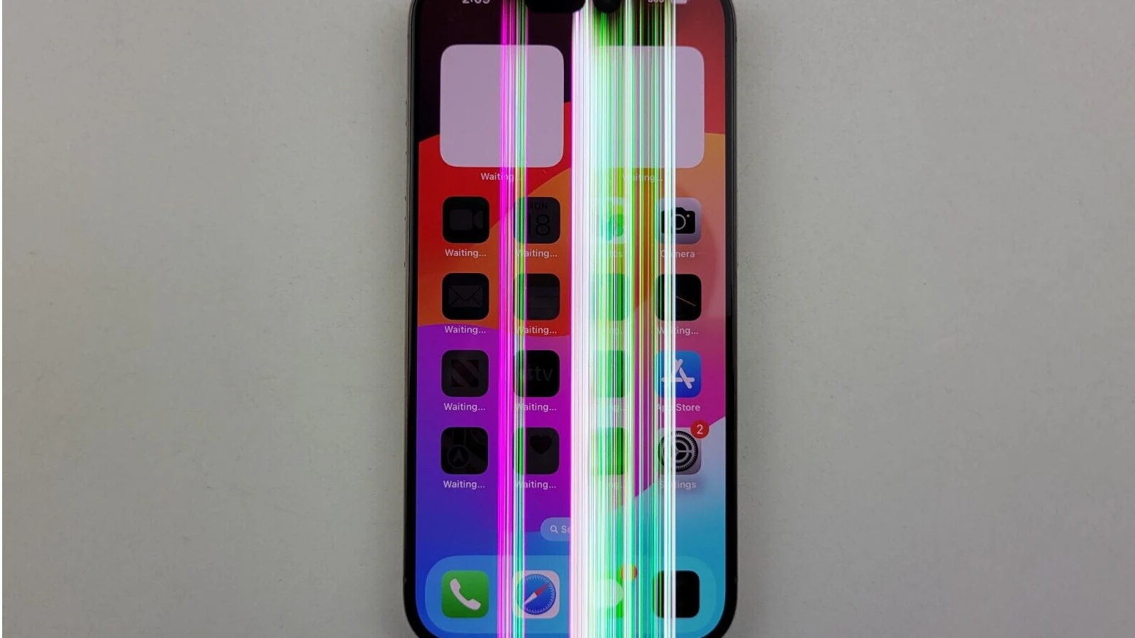 Τρόποι για τη διόρθωση κάθετων γραμμών στην οθόνη του iPhone