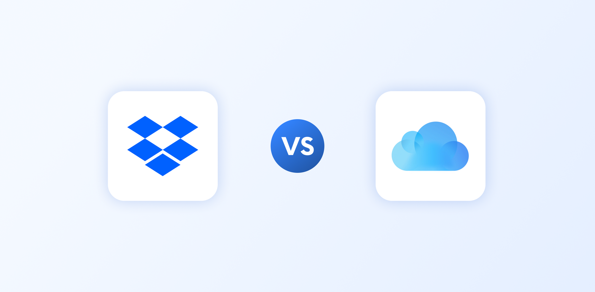 Dropbox εναντίον iCloud: Ποιο να επιλέξετε το 2025