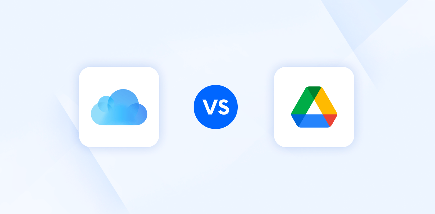 ICloud vs Google Drive: Ποια είναι η καλύτερη υπηρεσία cloud αποθήκευσης;